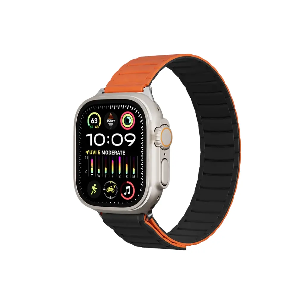 Levelo Stella Silicone Watch Strap with Magnet