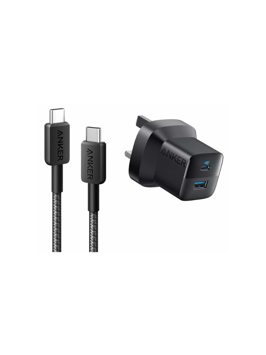 Anker 322 charger with usb-c cable