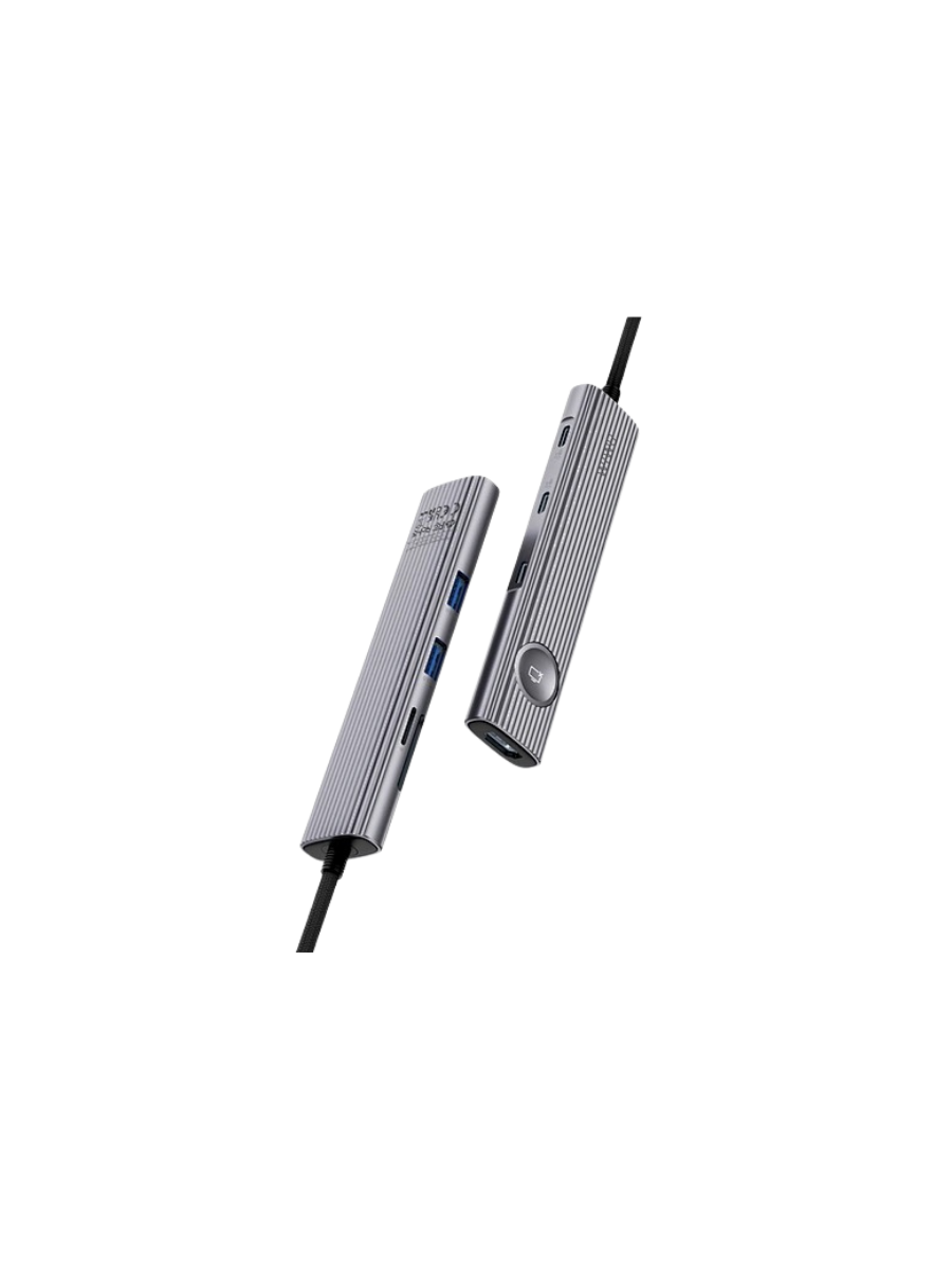 WiWU 8 in 1 Type C hub Laptop Adapter