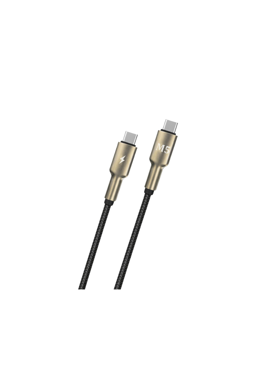 M5 PD Data Cable is a Type-C to Type-C
