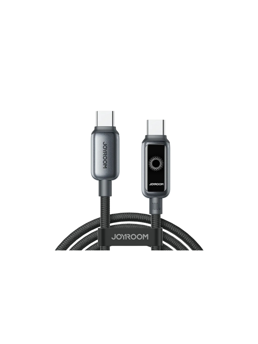 JOYROOM Type-C to Type-C 100W PD Auto Power-Off Fast Charging Cable